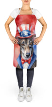 Load image into Gallery viewer, Greyhound Patriotic American Apron – Artist-Designed Kitchen, BBQ &amp; Craft Apron