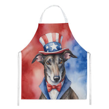 Load image into Gallery viewer, Greyhound Patriotic American Apron – Artist-Designed Kitchen, BBQ &amp; Craft Apron