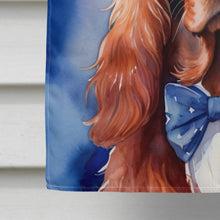 Load image into Gallery viewer, Irish Setter Patriotic American House Flag