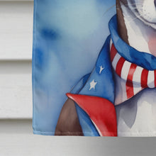 Load image into Gallery viewer, Italian Greyhound Patriotic American House Flag