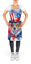 Load image into Gallery viewer, Jack Russell Terrier Patriotic American Apron – Artist-Designed Kitchen, BBQ &amp; Craft Apron