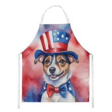 Load image into Gallery viewer, Jack Russell Terrier Patriotic American Apron – Artist-Designed Kitchen, BBQ &amp; Craft Apron