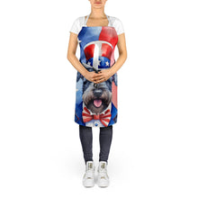 Load image into Gallery viewer, Kerry Blue Terrier Patriotic American Apron – Artist-Designed Kitchen, BBQ &amp; Craft Apron