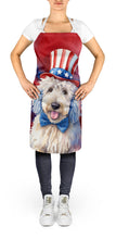 Load image into Gallery viewer, Komondor Patriotic American Apron – Artist-Designed Kitchen, BBQ &amp; Craft Apron
