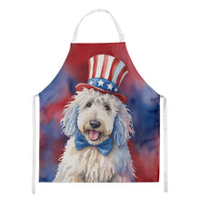Load image into Gallery viewer, Komondor Patriotic American Apron – Artist-Designed Kitchen, BBQ &amp; Craft Apron