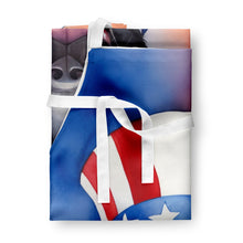 Load image into Gallery viewer, Labrador Retriever Patriotic American Apron – Artist-Designed Kitchen, BBQ &amp; Craft Apron