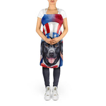 Load image into Gallery viewer, Labrador Retriever Patriotic American Apron – Artist-Designed Kitchen, BBQ &amp; Craft Apron