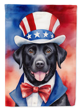 Load image into Gallery viewer, Labrador Retriever Patriotic American House Flag