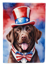 Load image into Gallery viewer, Labrador Retriever Patriotic American House Flag