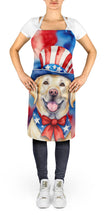 Load image into Gallery viewer, Labrador Retriever Patriotic American Apron – Artist-Designed Kitchen, BBQ &amp; Craft Apron