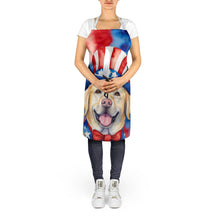 Load image into Gallery viewer, Labrador Retriever Patriotic American Apron – Artist-Designed Kitchen, BBQ &amp; Craft Apron