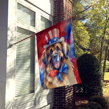 Load image into Gallery viewer, Leonberger Patriotic American House Flag