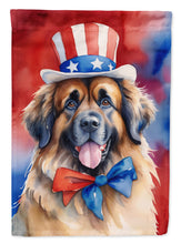 Load image into Gallery viewer, Leonberger Patriotic American House Flag