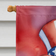 Load image into Gallery viewer, Lhasa Apso Patriotic American House Flag