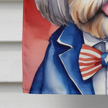 Load image into Gallery viewer, Lhasa Apso Patriotic American House Flag