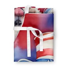 Load image into Gallery viewer, Maltese Patriotic American Apron – Artist-Designed Kitchen, BBQ &amp; Craft Apron