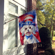 Load image into Gallery viewer, Maltese Patriotic American House Flag