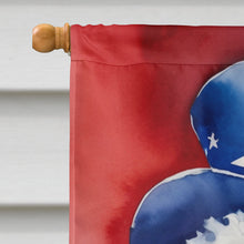 Load image into Gallery viewer, Maltipoo Patriotic American House Flag