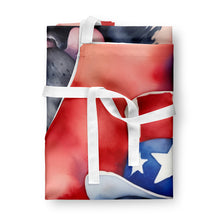 Load image into Gallery viewer, Newfoundland Patriotic American Apron – Artist-Designed Kitchen, BBQ &amp; Craft Apron