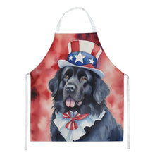 Load image into Gallery viewer, Newfoundland Patriotic American Apron – Artist-Designed Kitchen, BBQ &amp; Craft Apron