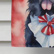 Load image into Gallery viewer, Newfoundland Patriotic American House Flag