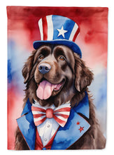 Load image into Gallery viewer, Newfoundland Patriotic American House Flag