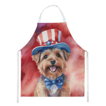 Load image into Gallery viewer, Norfolk Terrier Patriotic American Apron – Artist-Designed Kitchen, BBQ &amp; Craft Apron