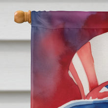 Load image into Gallery viewer, Norfolk Terrier Patriotic American House Flag