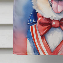 Load image into Gallery viewer, Norwegian Elkhound Patriotic American House Flag