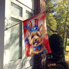 Load image into Gallery viewer, Norwich Terrier Patriotic American House Flag