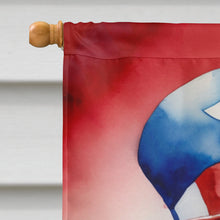 Load image into Gallery viewer, Old English Sheepdog Patriotic American House Flag