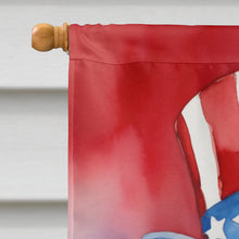 Load image into Gallery viewer, Old English Sheepdog Patriotic American House Flag