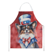 Load image into Gallery viewer, Papillon Patriotic American Apron – Artist-Designed Kitchen, BBQ &amp; Craft Apron