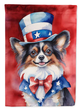 Load image into Gallery viewer, Papillon Patriotic American House Flag