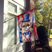 Load image into Gallery viewer, Pekingese Patriotic American House Flag