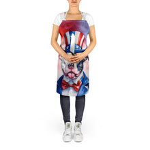 Load image into Gallery viewer, Pit Bull Terrier Patriotic American Apron – Artist-Designed Kitchen, BBQ &amp; Craft Apron