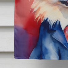 Load image into Gallery viewer, Pomeranian Patriotic American House Flag
