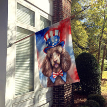 Load image into Gallery viewer, Poodle Patriotic American House Flag