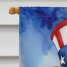 Load image into Gallery viewer, Poodle Patriotic American House Flag