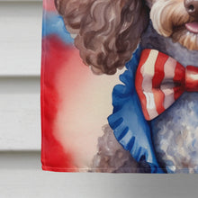 Load image into Gallery viewer, Poodle Patriotic American House Flag