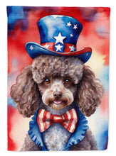 Load image into Gallery viewer, Poodle Patriotic American House Flag