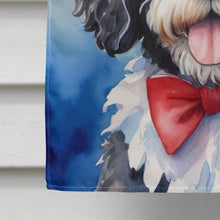 Load image into Gallery viewer, Portuguese Water Dog Patriotic American House Flag