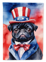 Load image into Gallery viewer, Pug Patriotic American House Flag