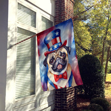 Load image into Gallery viewer, Pug Patriotic American House Flag