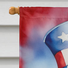 Load image into Gallery viewer, Pug Patriotic American House Flag