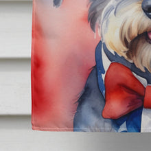 Load image into Gallery viewer, Schnauzer Patriotic American House Flag