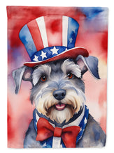 Load image into Gallery viewer, Schnauzer Patriotic American House Flag