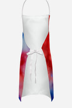 Load image into Gallery viewer, Siberian Husky Patriotic American Apron – Artist-Designed Kitchen, BBQ &amp; Craft Apron