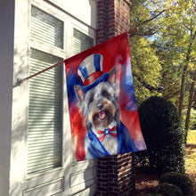 Load image into Gallery viewer, Skye Terrier Patriotic American House Flag