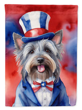 Load image into Gallery viewer, Skye Terrier Patriotic American House Flag
